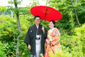 鎌倉の緑溢れるお寺でお二人らしい結婚式