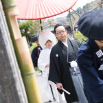 歴史深き鎌倉で行う花嫁道中