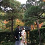 鎌倉・一条恵観山荘でのご結婚式　初お披露目致しました！