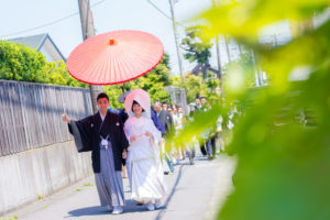 萬屋本店【鎌倉の神社で挙げる結婚式　御霊神社】