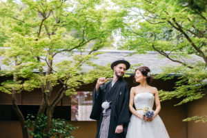 一条恵観山荘　日本とフランスのマリアージュのご結婚式