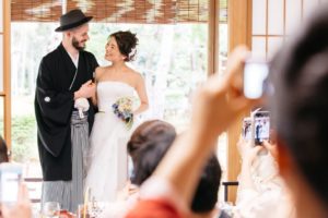 日本の結婚式をフランスのご家族へ